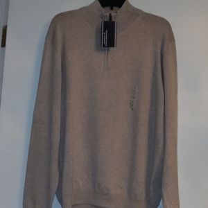 Zipper Sweater Style Shirt Large